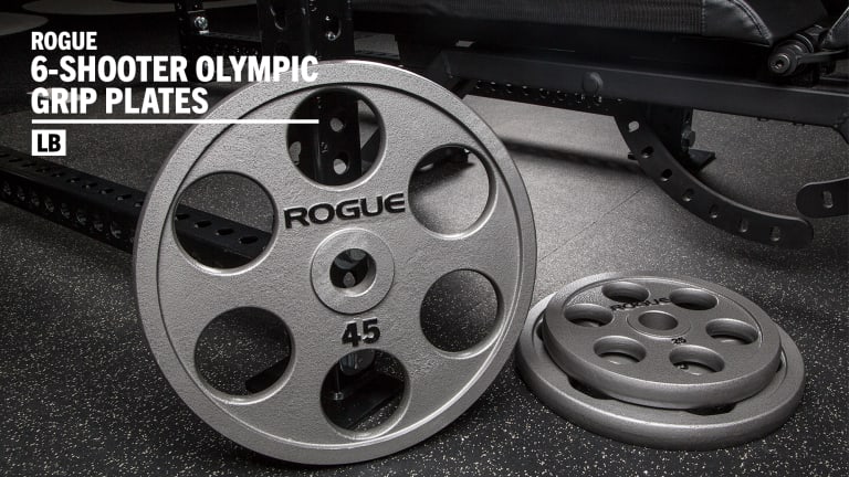 Rogue 6-Shooter Olympic Plates | Rogue Fitness